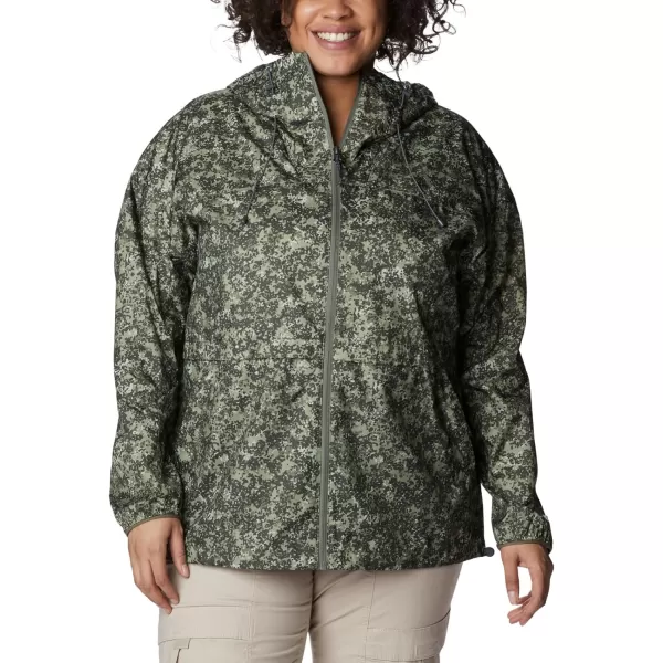imageColumbia Womens Alpine Chill WindbreakerSafari Dotty Disguise Print