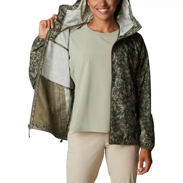 imageColumbia Womens Alpine Chill WindbreakerSafari Dotty Disguise Print