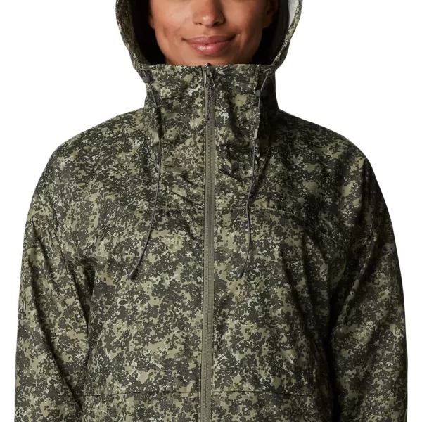 imageColumbia Womens Alpine Chill WindbreakerSafari Dotty Disguise Print