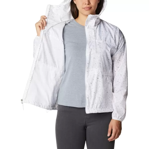 imageColumbia Womens Alpine Chill WindbreakerWhite Campdot Print