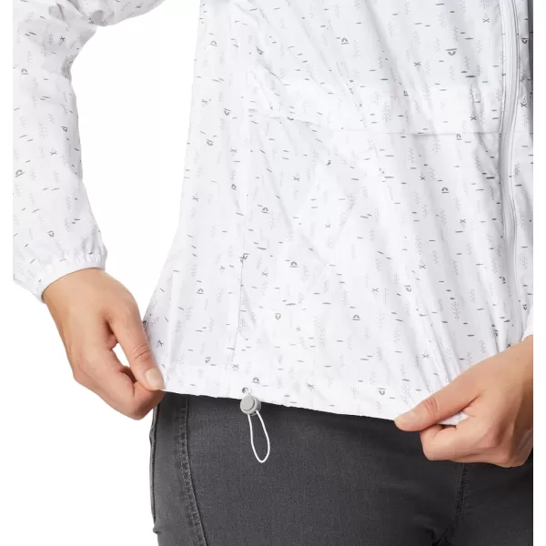 imageColumbia Womens Alpine Chill WindbreakerWhite Campdot Print
