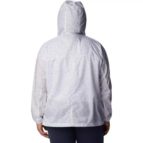 imageColumbia Womens Alpine Chill WindbreakerWhite Campdot Print