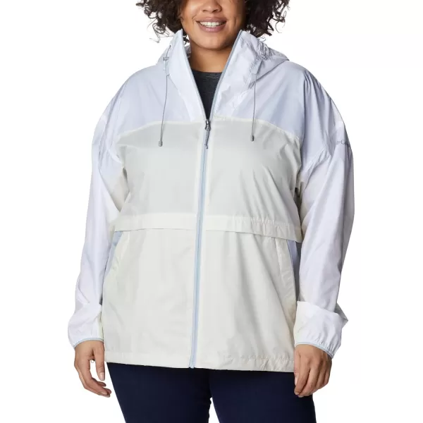 imageColumbia Womens Alpine Chill WindbreakerWhiteChalkCirrus Grey