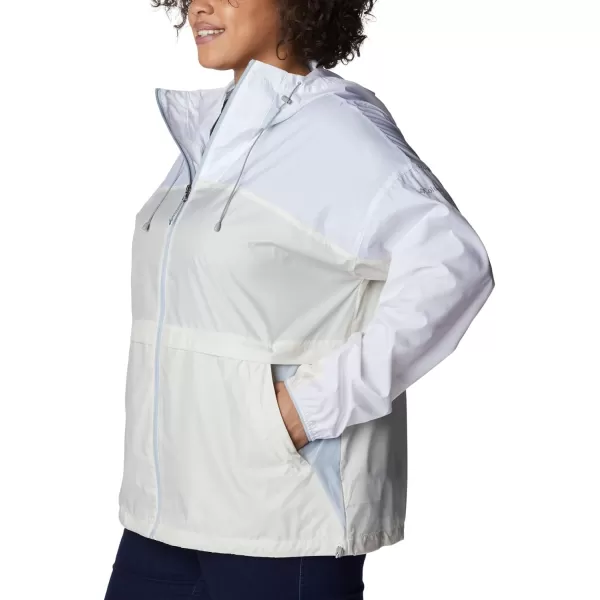 imageColumbia Womens Alpine Chill WindbreakerWhiteChalkCirrus Grey