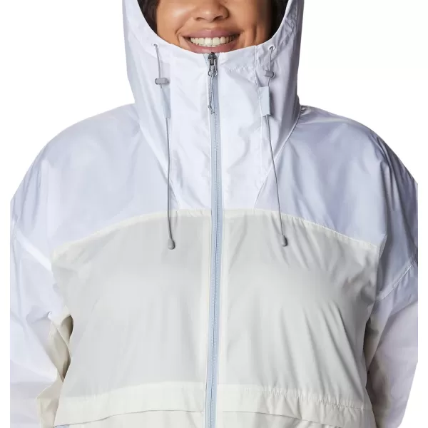imageColumbia Womens Alpine Chill WindbreakerWhiteChalkCirrus Grey
