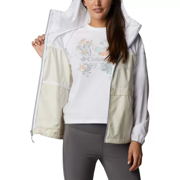imageColumbia Womens Alpine Chill WindbreakerWhiteChalkCirrus Grey