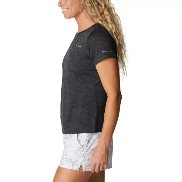imageColumbia Womens Alpine Chill Zero Short Sleeve TeeBlack Heather