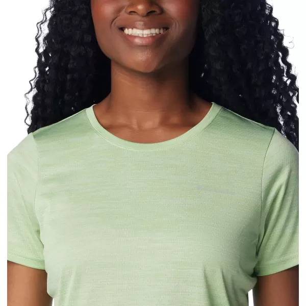 imageColumbia Womens Alpine Chill Zero Short Sleeve TeeSage Leaf Heather