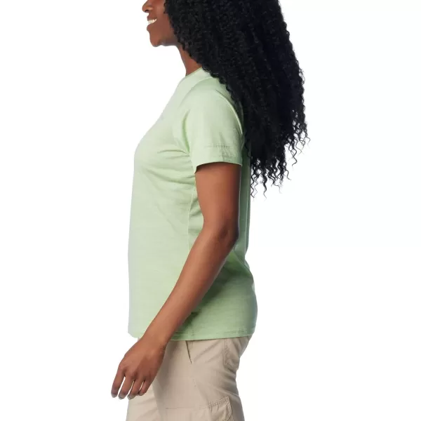 imageColumbia Womens Alpine Chill Zero Short Sleeve TeeSage Leaf Heather