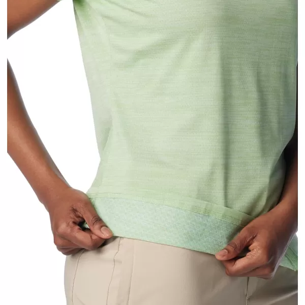 imageColumbia Womens Alpine Chill Zero Short Sleeve TeeSage Leaf Heather