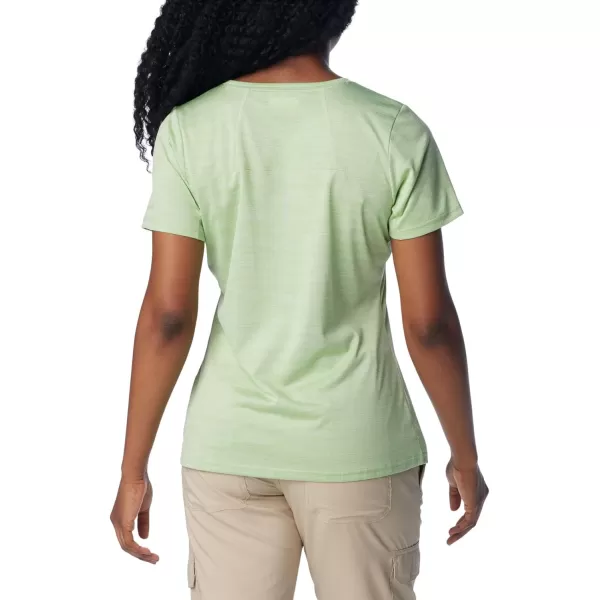 imageColumbia Womens Alpine Chill Zero Short Sleeve TeeSage Leaf Heather