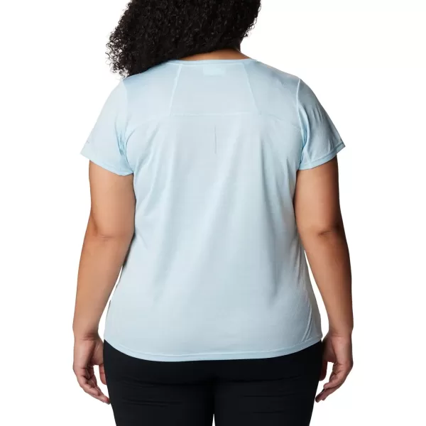 imageColumbia Womens Alpine Chill Zero Short Sleeve TeeSpring Blue Heather