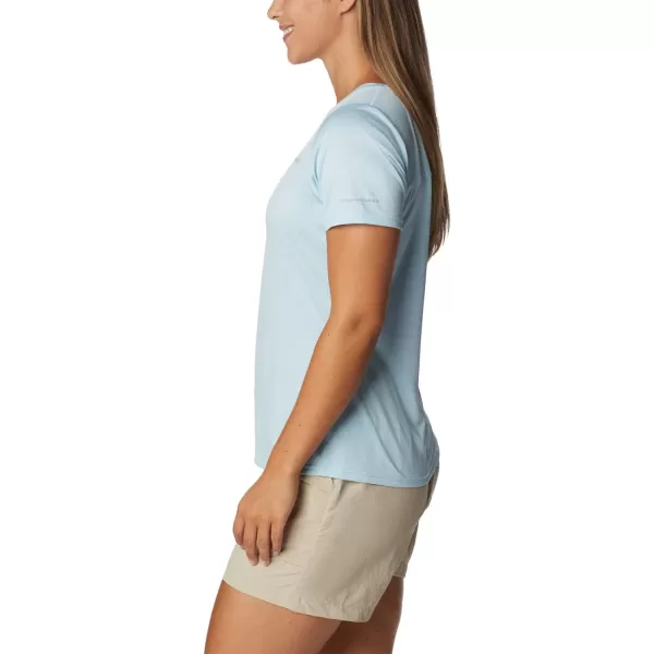 imageColumbia Womens Alpine Chill Zero Short Sleeve TeeSpring Blue Heather