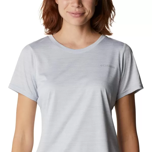 imageColumbia Womens Alpine Chill Zero Short Sleeve TeeWhite Heather