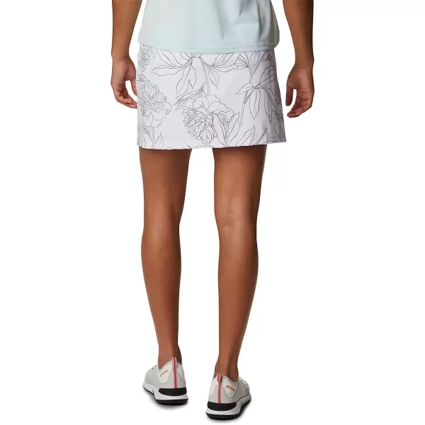 imageColumbia Womens Alpine Chill Zero SkortWhite Leafy Lines Multi