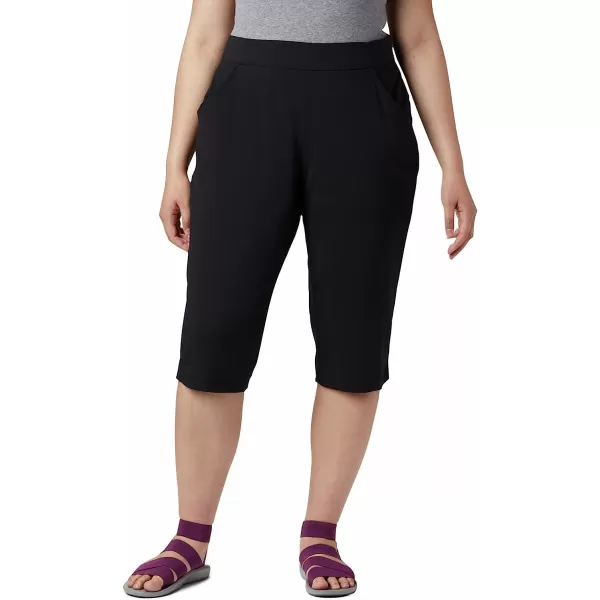 imageColumbia Womens Anytime Casual Capri Stain Resistant Sun ProtectionBlack