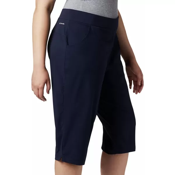 imageColumbia Womens Anytime Casual Capri Stain Resistant Sun ProtectionDark Nocturnal