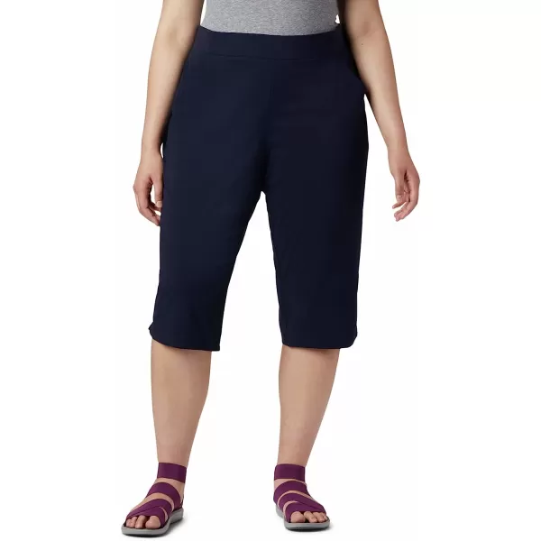 imageColumbia Womens Anytime Casual Capri Stain Resistant Sun ProtectionDark Nocturnal
