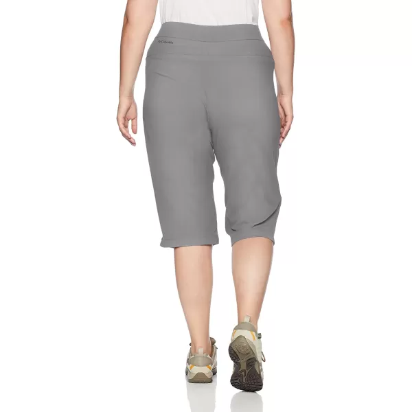 imageColumbia Womens Anytime Casual Capri Stain Resistant Sun ProtectionLight Grey