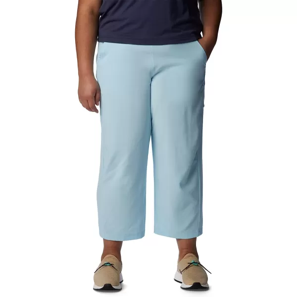 imageColumbia Womens Anytime Flex CapriSpring Blue