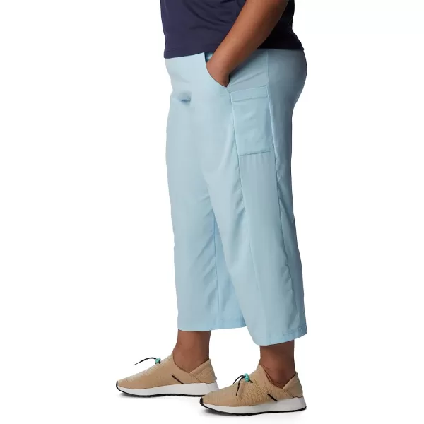 imageColumbia Womens Anytime Flex CapriSpring Blue