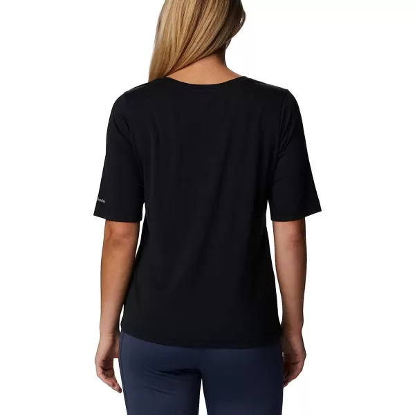 imageColumbia Womens Anytime Knit Short Sleeve TeeBlack