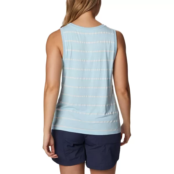 imageColumbia Womens Anytime Knit TankSpring Blue Stripe