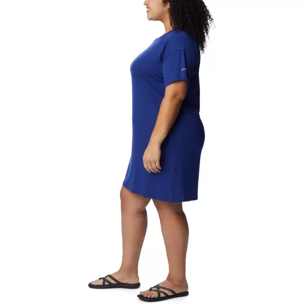 imageColumbia Womens Anytime Knit Tee DressDark Sapphire