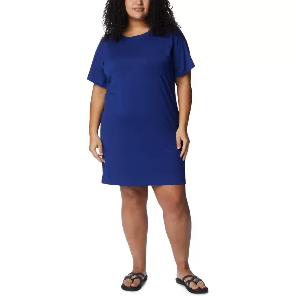 imageColumbia Womens Anytime Knit Tee DressDark Sapphire