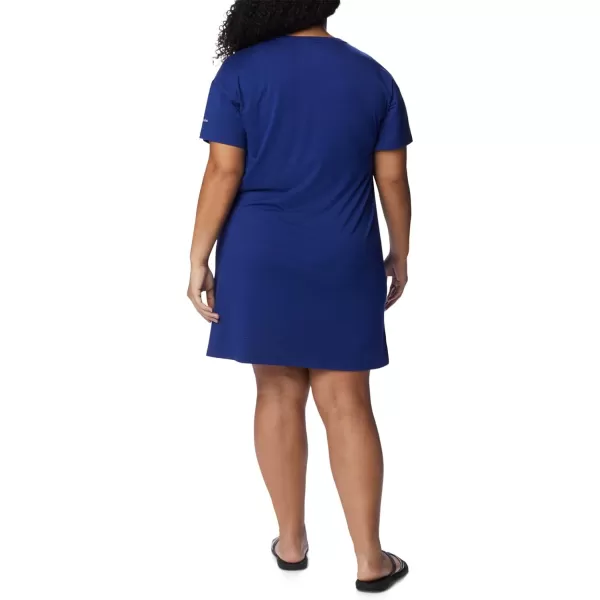 imageColumbia Womens Anytime Knit Tee DressDark Sapphire