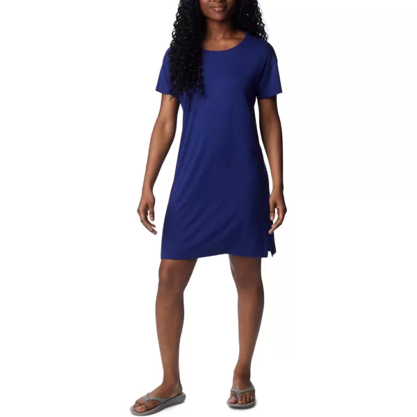 imageColumbia Womens Anytime Knit Tee DressDark Sapphire