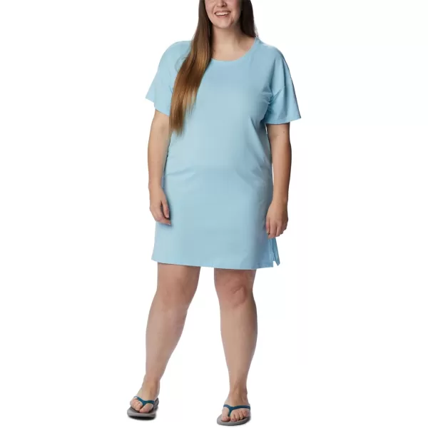 imageColumbia Womens Anytime Knit Tee DressSpring Blue