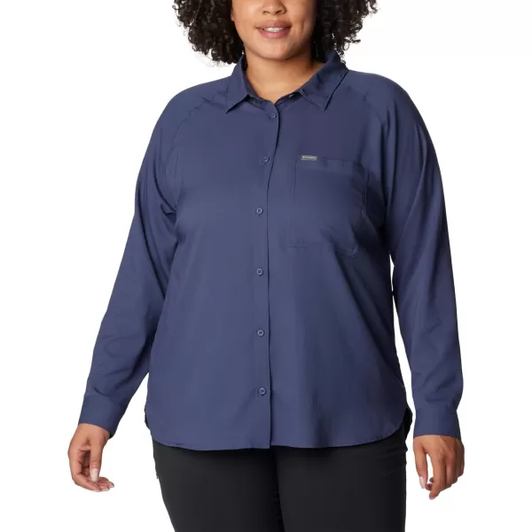 imageColumbia Womens Anytime Lite Long Sleeve ShirtNocturnal