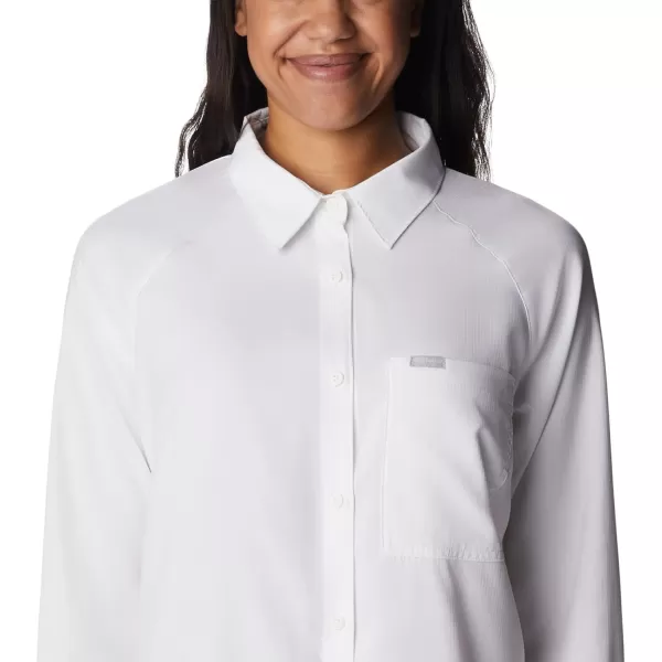 imageColumbia Womens Anytime Lite Long Sleeve ShirtWhite