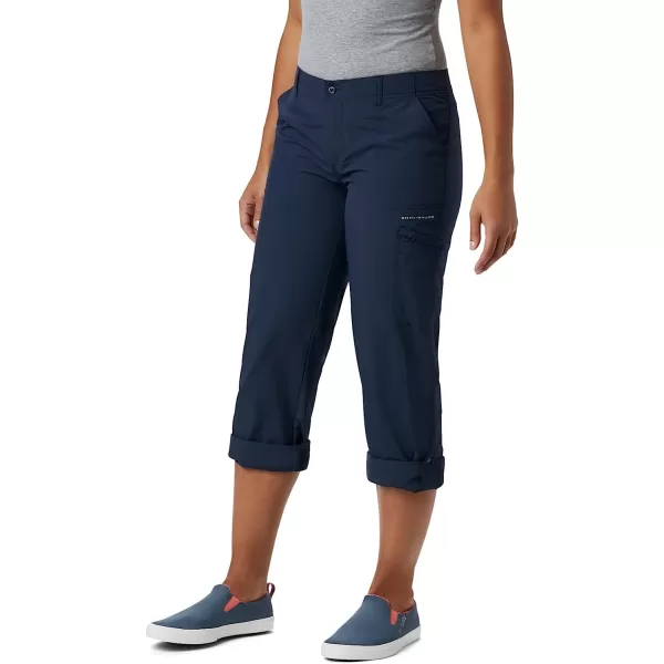 imageColumbia Womens Aruba Roll Up PantCollegiate Navylegacy