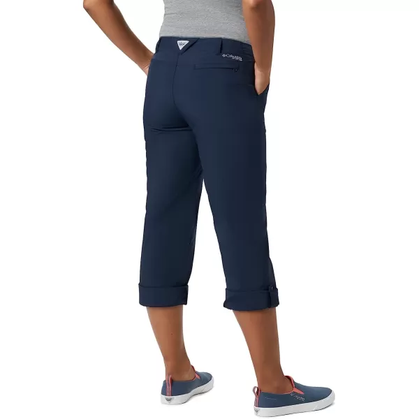 imageColumbia Womens Aruba Roll Up PantCollegiate Navylegacy