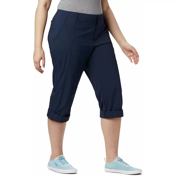 imageColumbia Womens Aruba Roll Up PantCollegiate Navylegacy