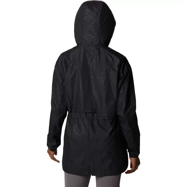 imageColumbia Womens Auroras Wake Iii JacketBlack Leafy Lines Emboss