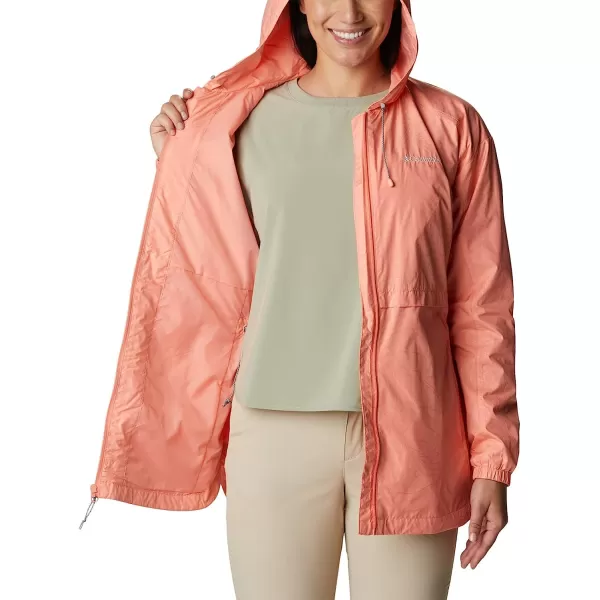 imageColumbia Womens Auroras Wake Iii JacketCoral Reef Leafy Lines Emboss
