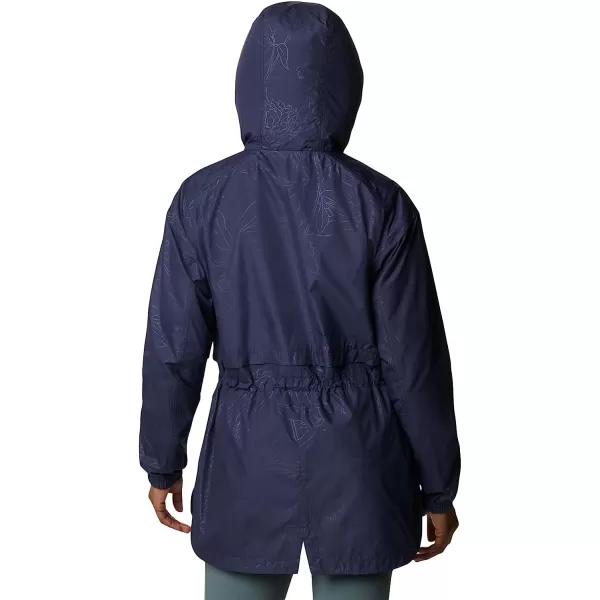 imageColumbia Womens Auroras Wake Iii JacketNocturnal Leafy Lines Emboss