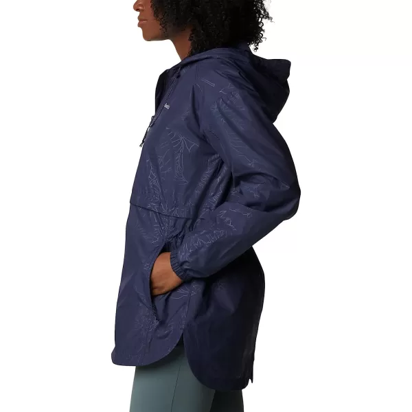 imageColumbia Womens Auroras Wake Iii JacketNocturnal Leafy Lines Emboss
