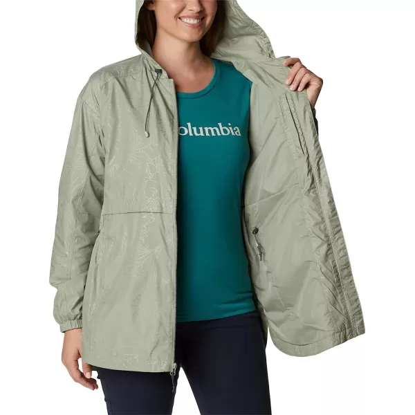 imageColumbia Womens Auroras Wake Iii JacketSafari Leafy Lines Emboss