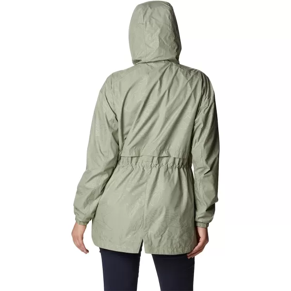 imageColumbia Womens Auroras Wake Iii JacketSafari Leafy Lines Emboss