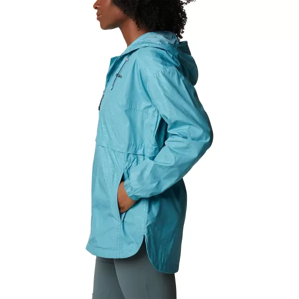 imageColumbia Womens Auroras Wake Iii JacketSea Wave Leafy Lines Emboss