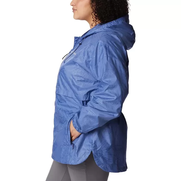 imageColumbia Womens Auroras Wake Iii JacketVelvet Cove Leafy Lines Emboss