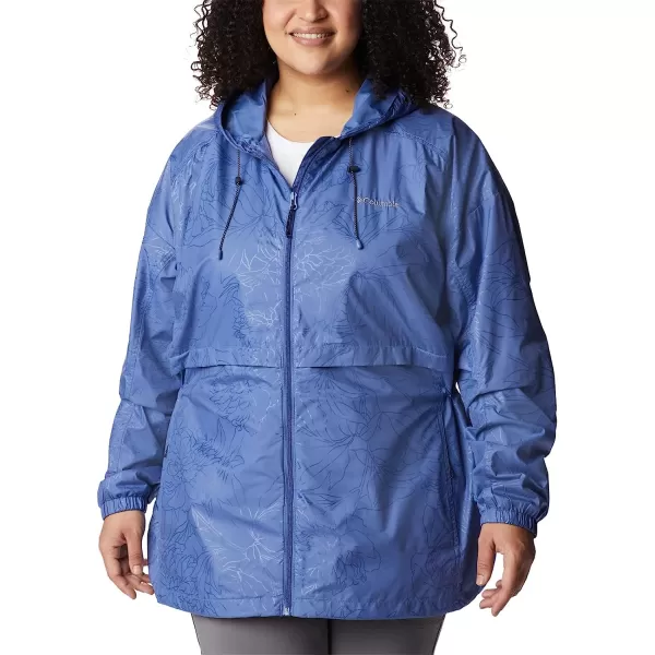 imageColumbia Womens Auroras Wake Iii JacketVelvet Cove Leafy Lines Emboss