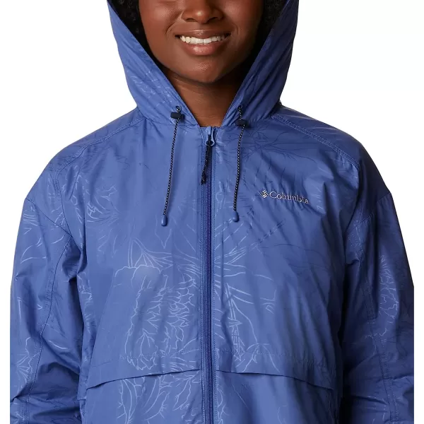 imageColumbia Womens Auroras Wake Iii JacketVelvet Cove Leafy Lines Emboss