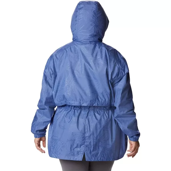 imageColumbia Womens Auroras Wake Iii JacketVelvet Cove Leafy Lines Emboss
