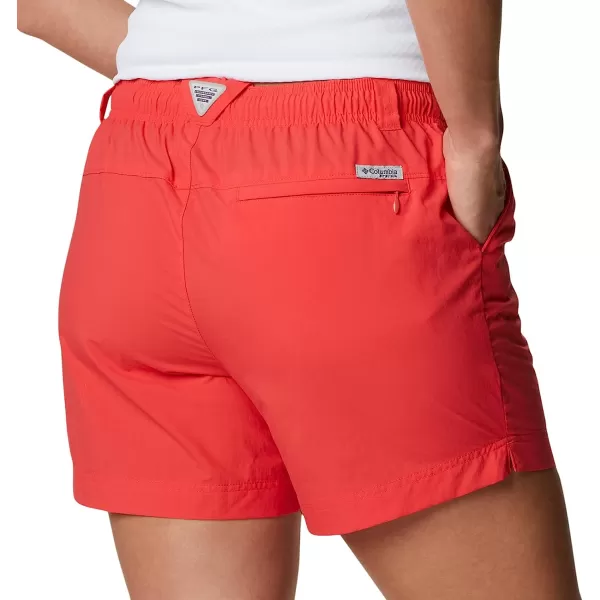 imageColumbia Womens Backcast Water ShortRed Hibiscus