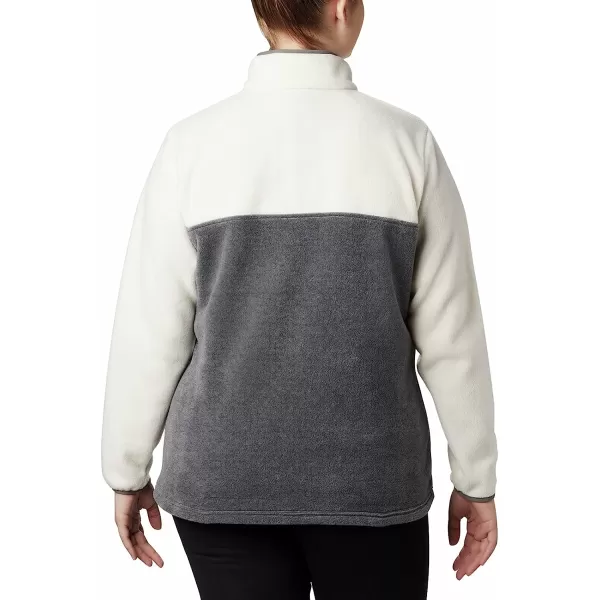 imageColumbia Womens Benton Springs 12 Snap PulloverCity Grey HeatherChalk